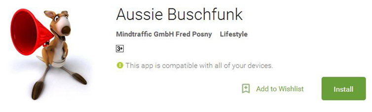 Aussie Buschfunk App
