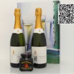 Australischer Sekt mit Hibiscusblüten